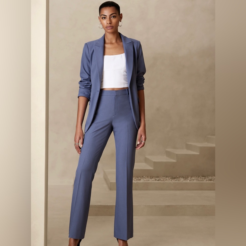 Banana Republic Sloan Mid Rise Bootcut Trousers